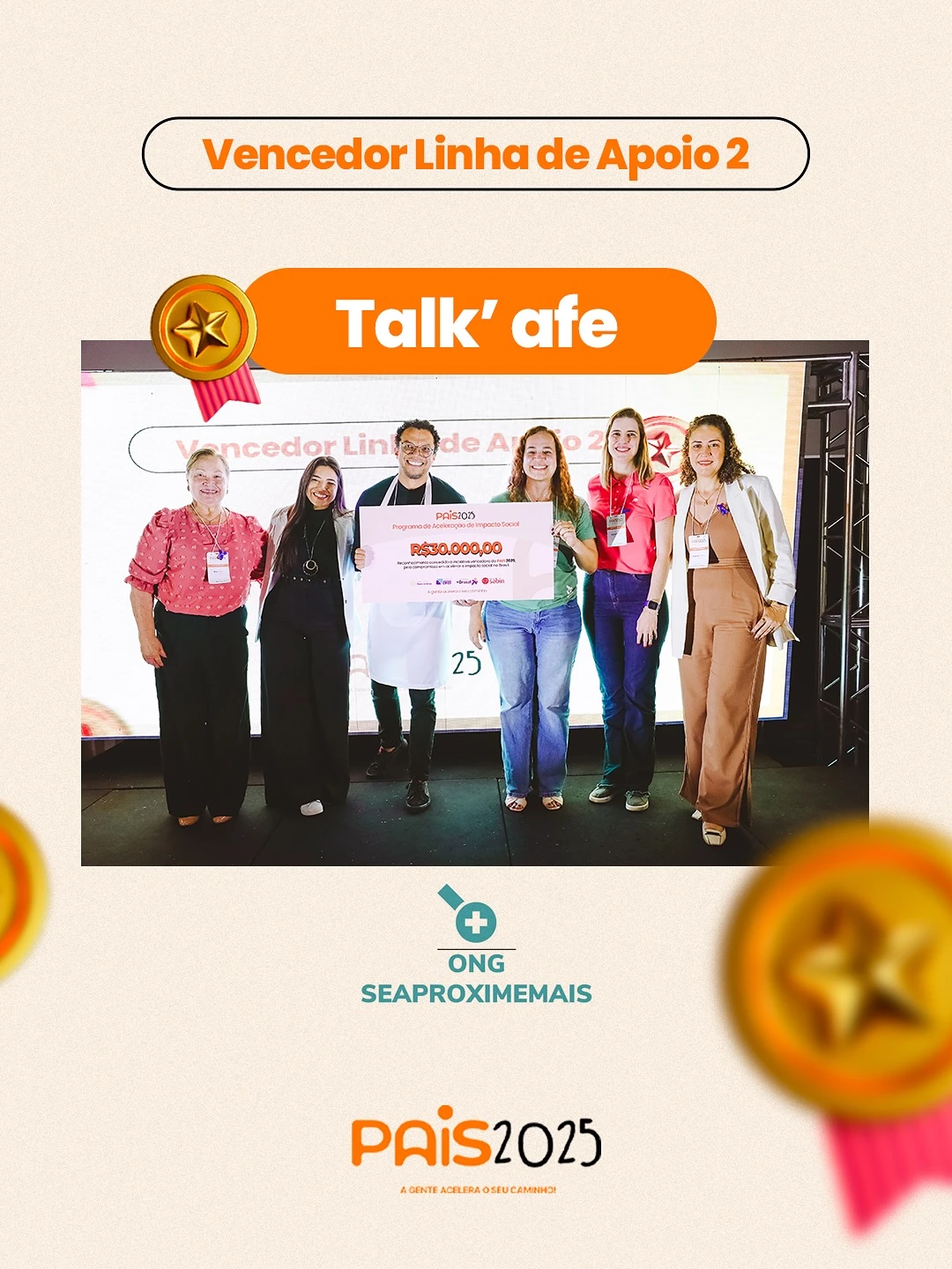 Conheça os projetos vencedores do PAIS 2025! 🎉Depois de quatro meses de jornada, capacitações e (2)